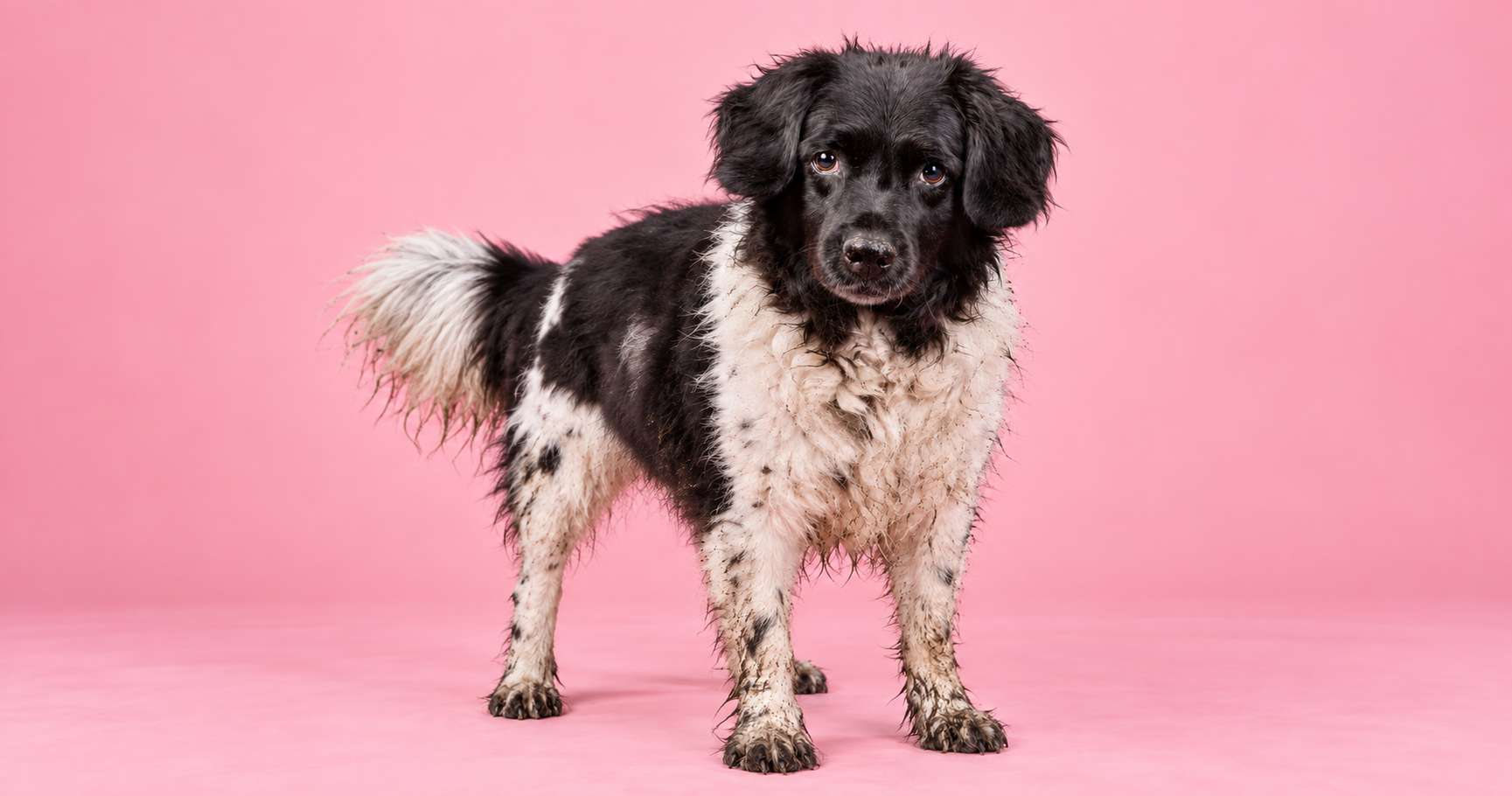 Pepper voor de trimbeurt: vies en ongekamd in de roze studio